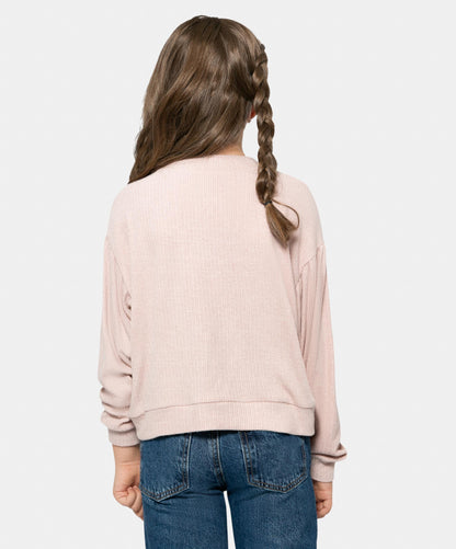 Pullover in Blush Pink